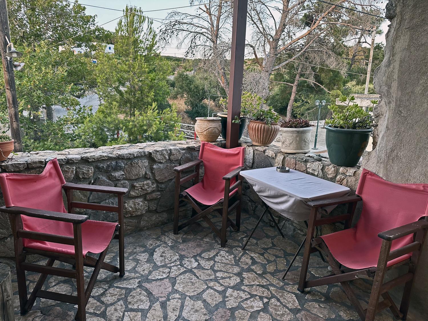 Porfyrousa Traditional Hotel Milopotamos  Bagian luar foto