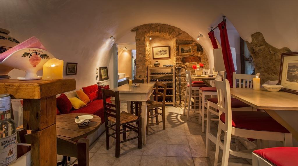 Porfyrousa Traditional Hotel Milopotamos  Bagian luar foto